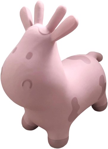 Tryco vache sauteur rose jouet à sauter pour enfants