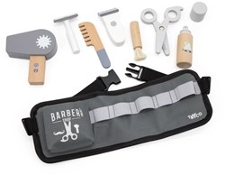 Tryco set de coiffeur en bois jouet - Jeu de rôle et motricité dès 3 ans