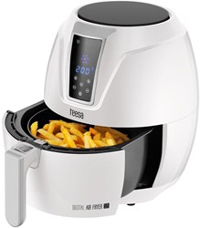 Friteuse à air chaud numérique blanche 3,2L 1400W multifonction