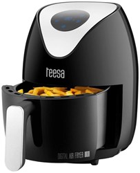 Friteuse à air numérique 1,8L noire aide de cuisine compacte