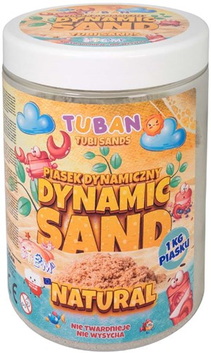 Tuban sable dynamique naturel 1 kg - jouet créatif