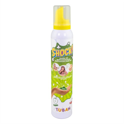 Tuban Tuban - Shock! – Multisensory Foam-Gel – Apple 200 ml