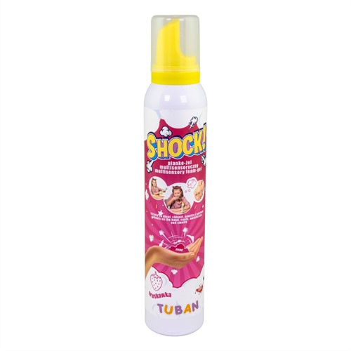 Tuban Tuban - Shock! – Multisensory Foam-Gel – Strawberry 200 ml