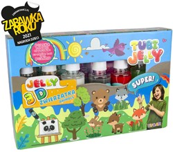 Tuban Tuban - Tubi Jelly Set 6 couleurs - Animaux