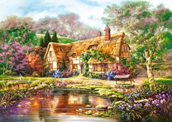 Castorland puzzle Twilight at Woodgreen Pond - 3000 pièces paysage