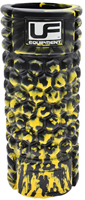 Urban Fitness rouleau de massage noir jaune 33x14cm pour récupération musculaire