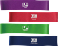 Urban Fitness Bande de résistance légère 12 pouces - Bande Résistance Violet