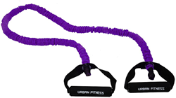 Urban Fitness Tube de Résistance de Sécurité Violet - Léger