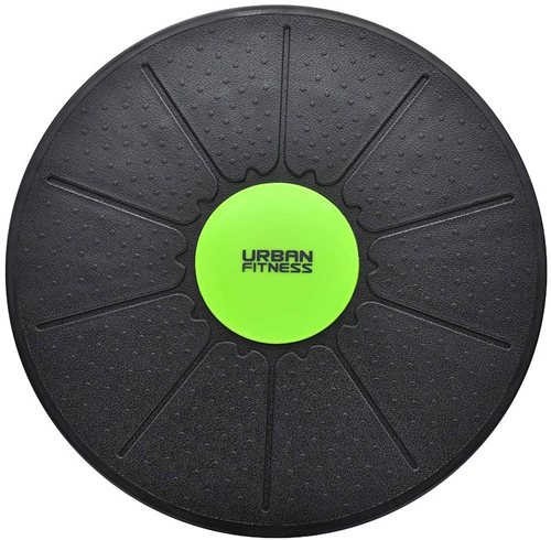 Urban Fitness planche d'équilibre - Wobble board noir vert 14 pouces