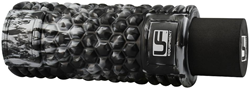 Urban Fitness 2 en 1 Ensemble de Rouleaux de Massage Noir/Argent