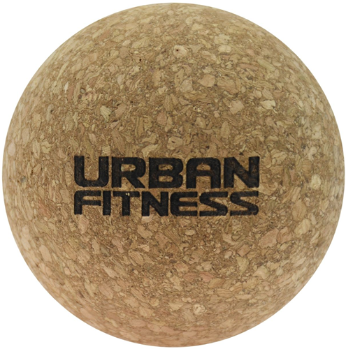 Urban Fitness balle de massage en liège 8 cm - récupération musculaire