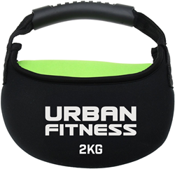 Urban Fitness kettlebell tissu 2kg - poids d'entraînement multifonctionnel