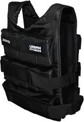 Urban Fitness gilet lesté réglable - accessoire fitness 30kg