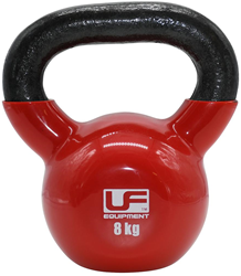 Urban Fitness Kettlebell en fonte Rouge - 8kg