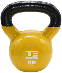 Urban Fitness Kettlebell en fonte Jaune - 14kg