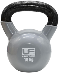 Urban Fitness Kettlebell en fonte Zilver - 16kg