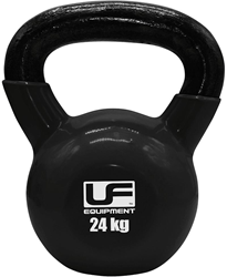 Urban Fitness Kettlebell en fonte noire - 24kg