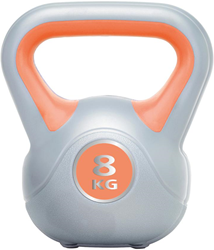 Kettlebell Urban Fitness Vinyl Orange - 8kg