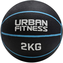 Urban Fitness Medecine Ball Bleu - 2kg