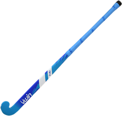 Uwin crosse de hockey TS-X Aqua/Royal 28 pouces - bâton en bois enfant