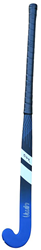 Uwin crosse de hockey CV-X fibre de verre noir/bleu 34 pouces pour enfants