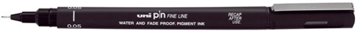 Uni-ball Uni Pin Fineliner Zwart 0,05 mm