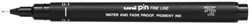 Uni-ball feutre fin noir stylo à dessin 0,1 mm résistant à l'eau