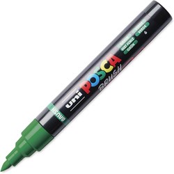 Posca brushmarker vert - marqueur créatif pour artistes et amateurs