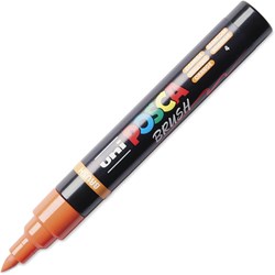 Posca brushmarker orange - marqueur créatif pour artistes et amateurs