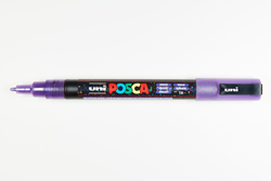 Posca marqueur peinture pailleté violet - feutre créatif pour enfants