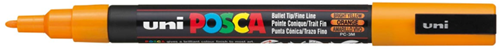 Posca marqueur peinture orange - stylo créatif pour dessiner et peindre