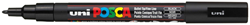 Posca marqueur peinture noir 3M - marqueur créatif pour diverses surfaces
