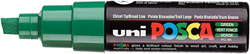 Uni Posca Uni Posca Verfmarker 8K Donkergroen