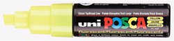 Posca marqueur peinture jaune 8K - large marqueur pour dessin créatif