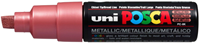 Posca marqueur peinture rouge métallique 8 mm - stylo créatif pour enfants et adultes