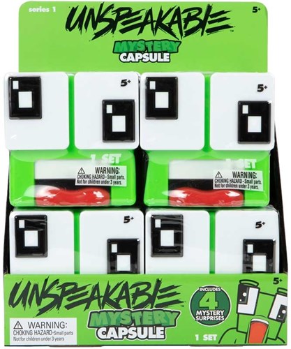 Unspeakable Mystery Capsule jouet surprise multicolore