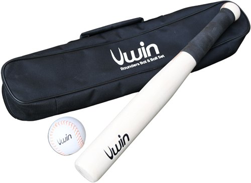 Uwin set rounders batte et balle - jouet sportif d'extérieur