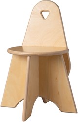 Van Dijk Toys Chaise Apollo pour la maternelle - Naturel