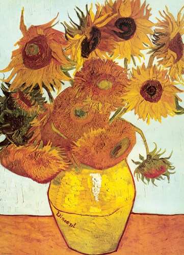 Eurographics puzzle art Van Gogh tournesols - 1000 pièces