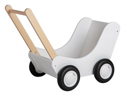 Van Dijk Poussette de poupée blanche (à plat) (Qualité de la garde d'enfants)
