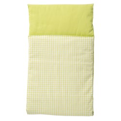 Van Dijk Toys Couette - Vichy vert et blanc
