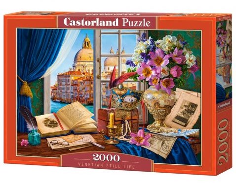 Castorland puzzle Nature morte vénitienne - puzzle 2000 pièces-2
