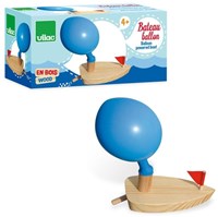Vilac bateau en bois à ballon jouet - jouet de bain coloré pour enfants