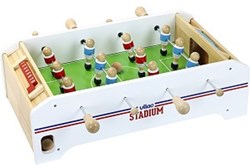 Vilac baby-foot en bois jeu pour enfants avec balles en liège et compteur de score