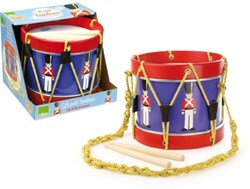Vilac tambour instrument de musique en bois pour enfants avec baguettes