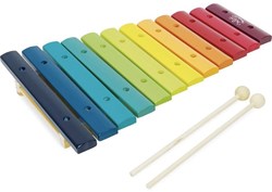Vilac xylophone en bois arc-en-ciel jouet musical pour enfants