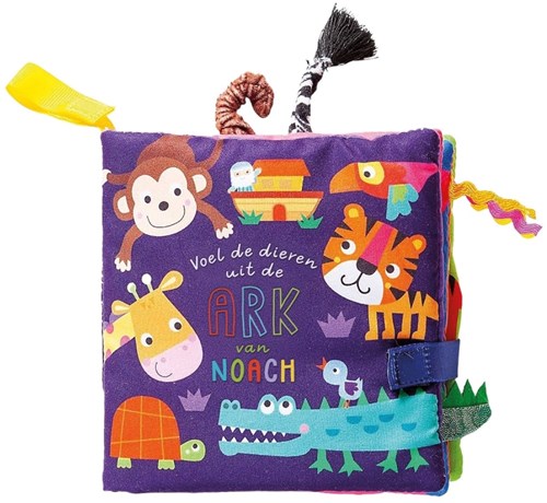 Kok livre à toucher animaux Arche de Noé - livre bébé interactif Bible