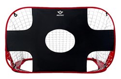 Angel Sports but de football pop-up cible rouge noir 122x80x60 cm