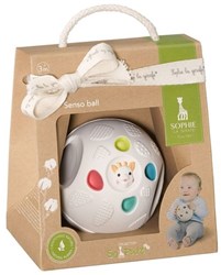 Vulli Sophie la girafe balle de jeu Senso'Ball jouet bébé caoutchouc naturel