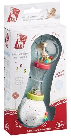 Vulli Sophie la Girafe hochet maracas doux jouet bébé sensoriel